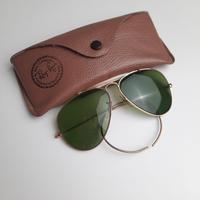 Occhiali Ray-Ban USA Outdoorsman 58mm RB3 anni '60