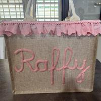 borsa mare in iuta personalizzata 