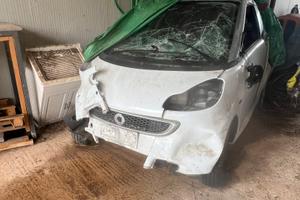 Smart incidentata Benzina/Gpl