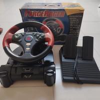 volante da corsa per videogiochi 
