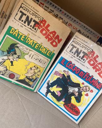 Giornali fumetti Alan Ford gruppo TNT