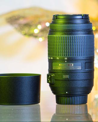 Nikon AF-s DX 55-300mm f4.5-5.6G ED VR - Perfetto