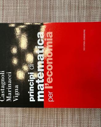 Principi di Matematica per l’Economia
