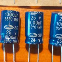 Condensatori Elettrolitici 1000uF 25V