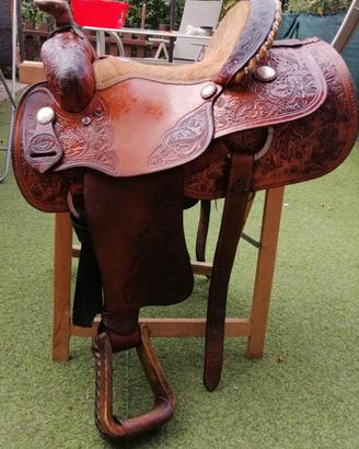 Sella Western Roping LONGHORN "Matt Tyler Pro Rope