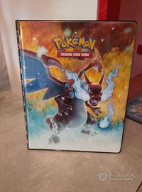 Raccoglitore carte pokemon mega charizard 