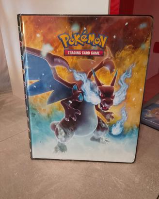 Raccoglitore carte pokemon mega charizard 