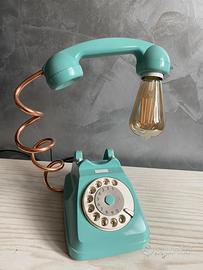 Lampada telefono color Tiffany