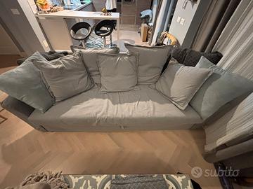 Divano letto grigio