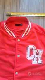 giacca rossa e bianca usata romwe taglia L 