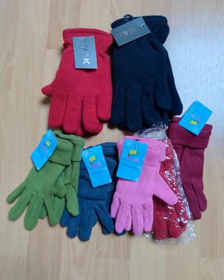 Stock guanti bambini