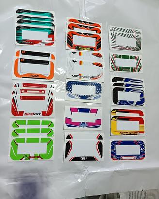 cover adesivo mychron 6 kart