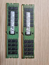 SAMSUNG 32 GB DDR4 2400 Mhz ECC server memory