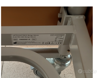 Letto Ortopedico elettrico per disabili