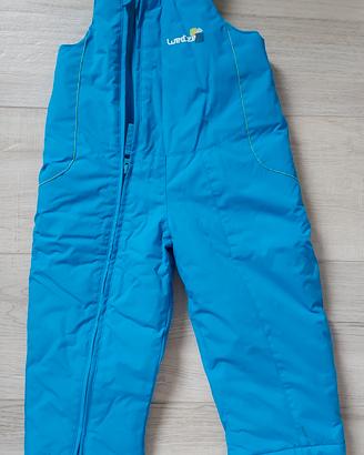 tuta da neve salopette 2 anni Decathlon 