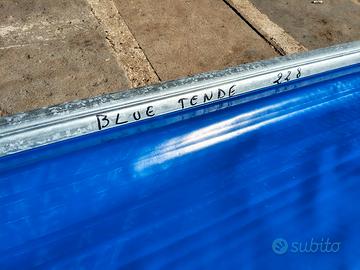 tenda con bastone per riavvolgere