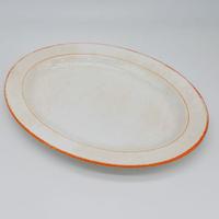 Piatto ovale vintage S.C. Richard ceramica 32x24cm