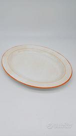 Piatto ovale vintage S.C. Richard ceramica 32x24cm