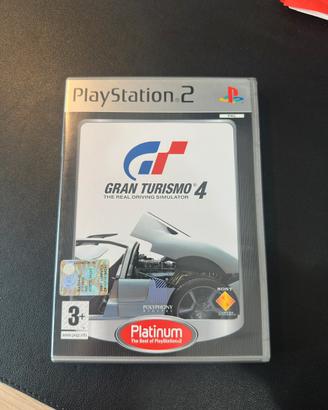 GT Gran turismo 4 platinum play station 2