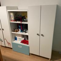 Armadi bambini Ikea stile montessori