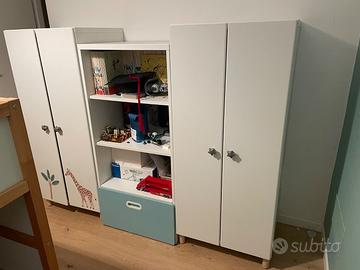 Armadi bambini Ikea stile montessori