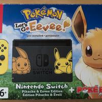 Console Nintendo switch Pokemon let's go Eevee 