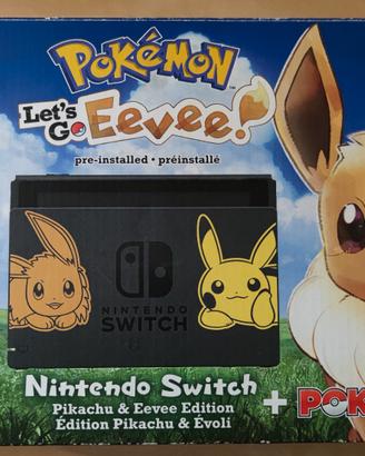 Console Nintendo switch Pokemon let's go Eevee 