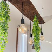 Lampadario design fatto a mano