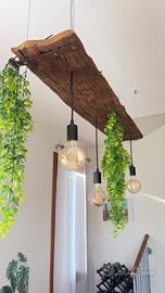 Lampadario design fatto a mano