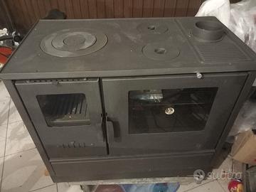 STUFA/CUCINA A LEGNA
