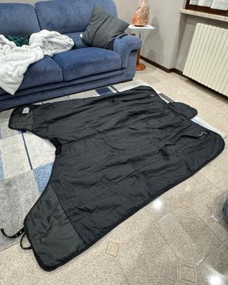 Coperta 100 gr blu horses