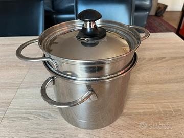 Pastaiola Lagostina in acciaio inox – 6 litri