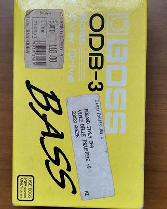 Boss ODB3 overdrive basso