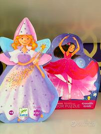 Puzzle bimba unicorni e ballerine