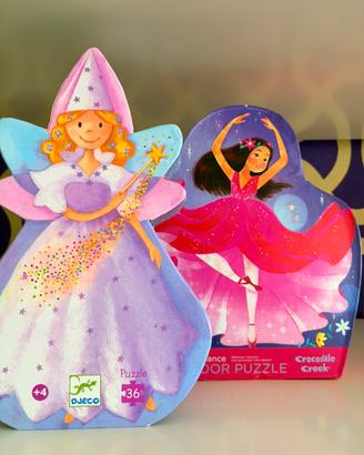 Puzzle bimba unicorni e ballerine