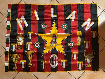 Bandiera flag calcio milan 10 scudetto 1979