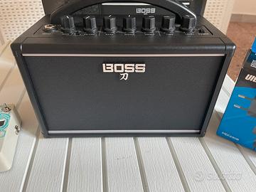 Amplificatore e pedale loop station