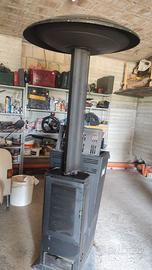 Stufa a pellet da esterno