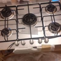 Piano cottura 5 fuochi In acciaio Delonghi 