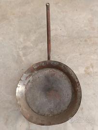 Antica padella in rame cm 25