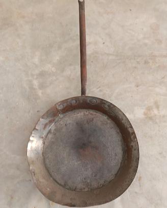 Antica padella in rame cm 25