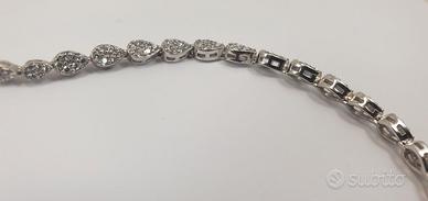 Bracciale Tennis Argento e zirconi