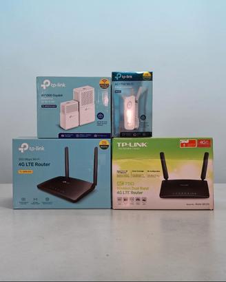 LOTTO TP-LINK ROUTER 4G/POWERLINE/EXTENDER
