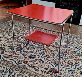 tavolino anni 70 richiudibile trasportabile picnic