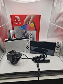 Nintendo Switch Oled 64 GB Bianca Funzionante o