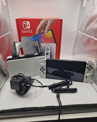 Nintendo Switch Oled 64 GB Bianca Funzionante o