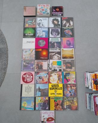 Lotto 33 CD + 3 cofanetti Rock, Pop, Jazz ecc.
