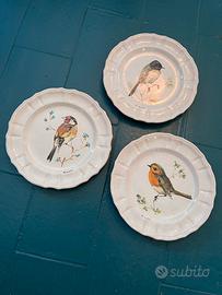 Piattini decorati a mano