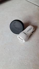 Supporto cellulare Aukey e adattattore 12v