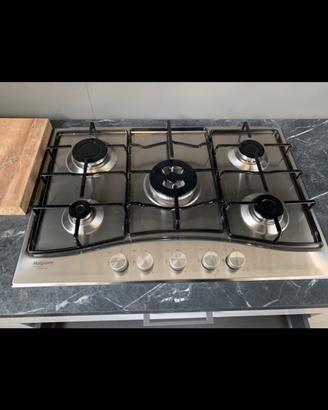 Piano cottura gas 5 fuochi hotpoint ariston